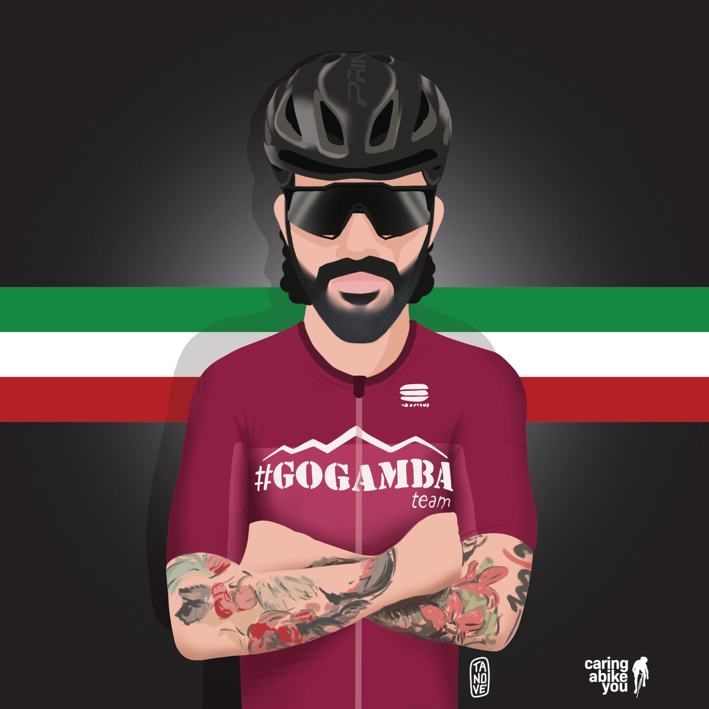 Cycling avatar "Stelvio" - Semplicemente te stesso!