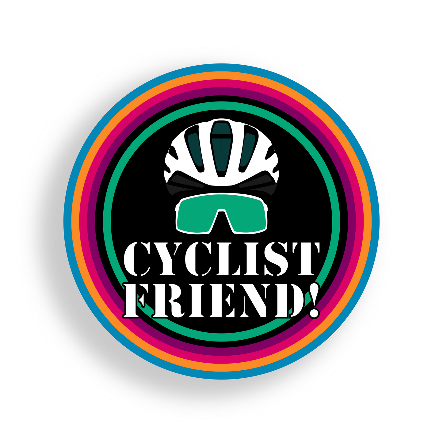 Stickers “Cyclist friend”